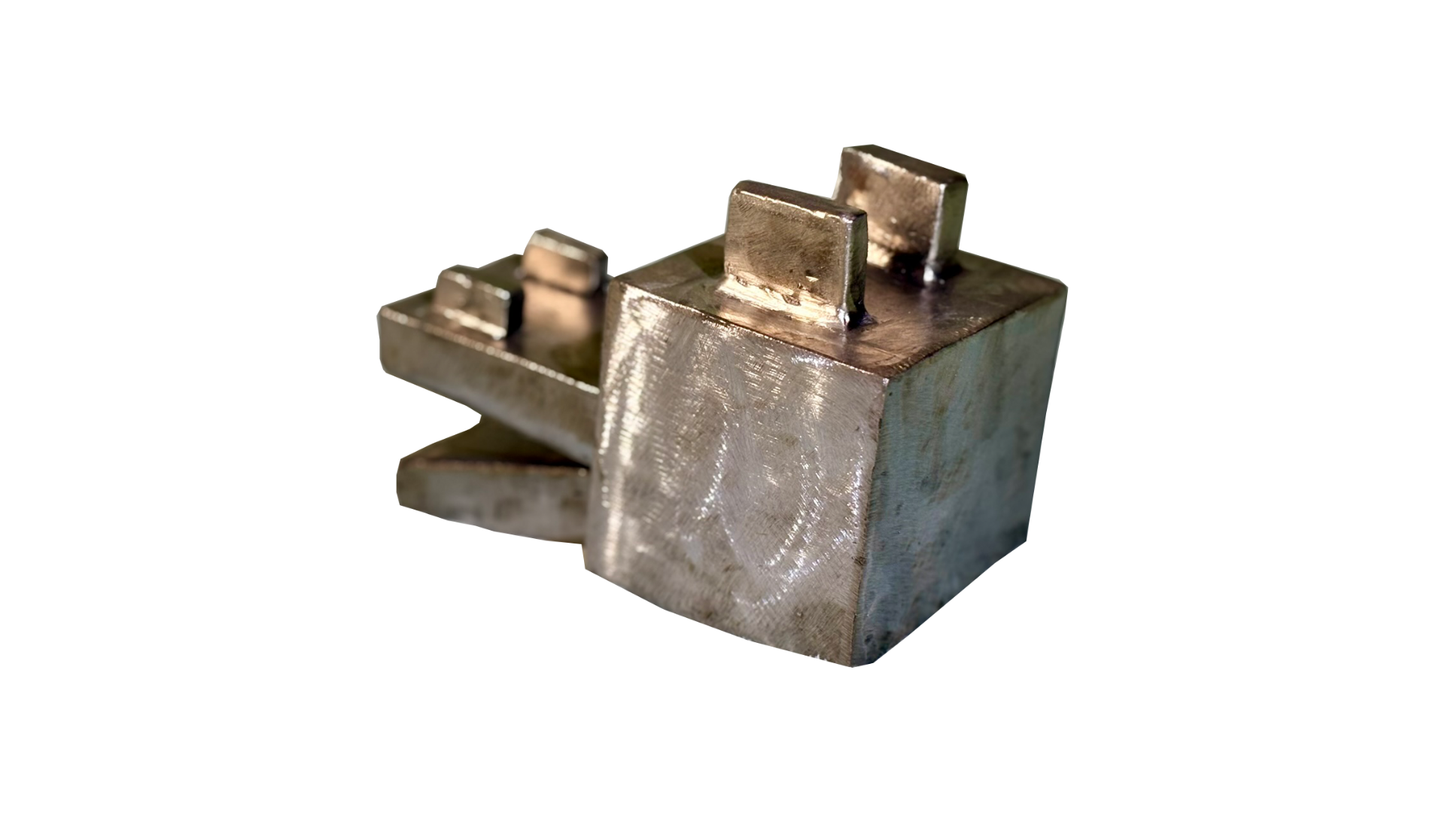 Minecraft Inspired Metal Dragon Head